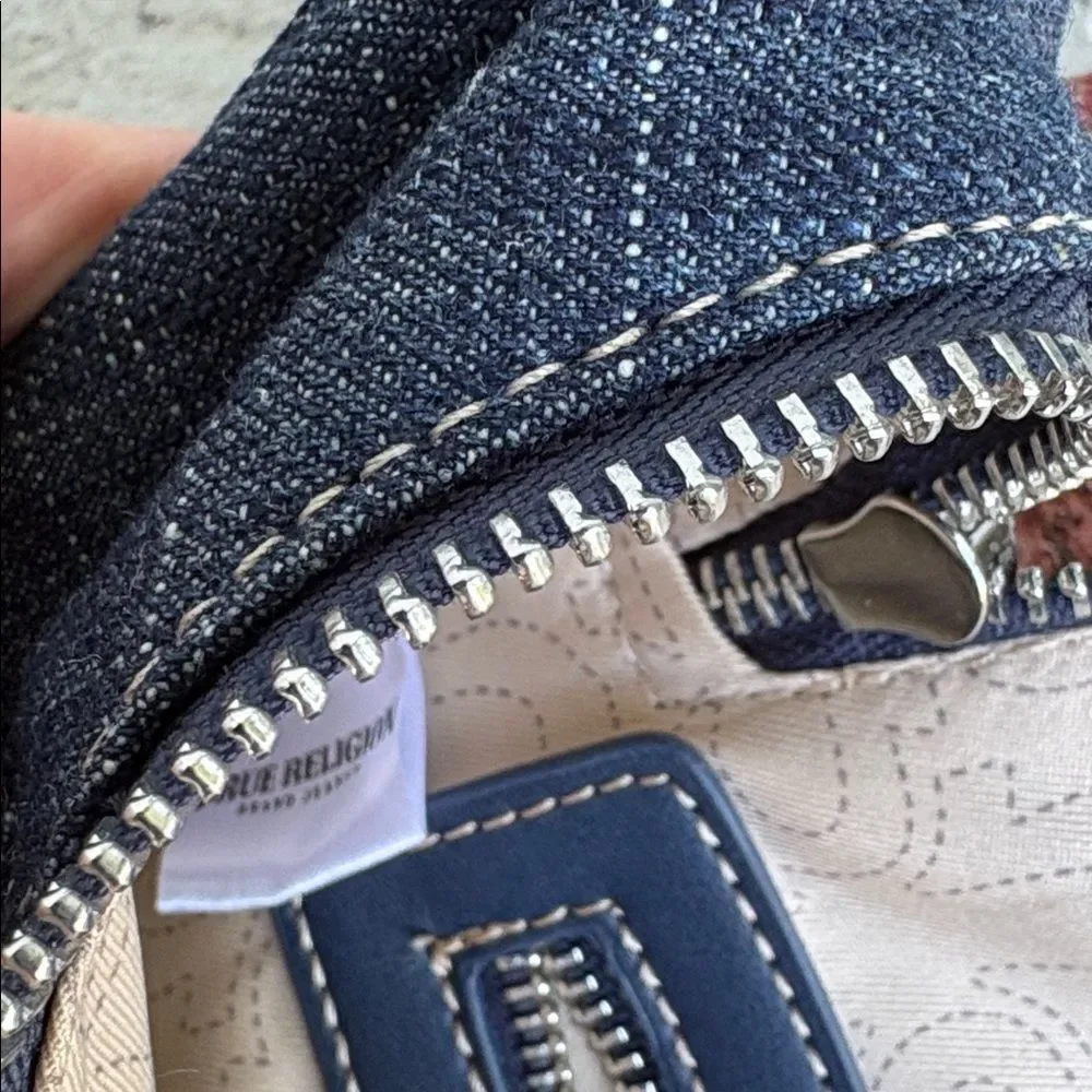 True religion hobo denim bag